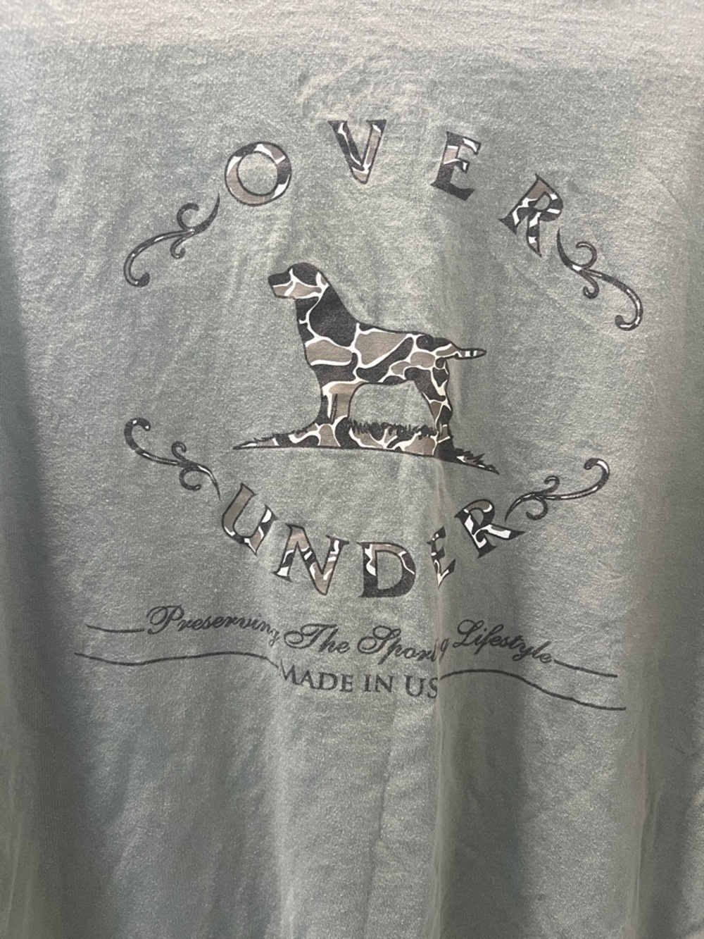 Love Unders Grey Graphic Long-Sleeve Tee